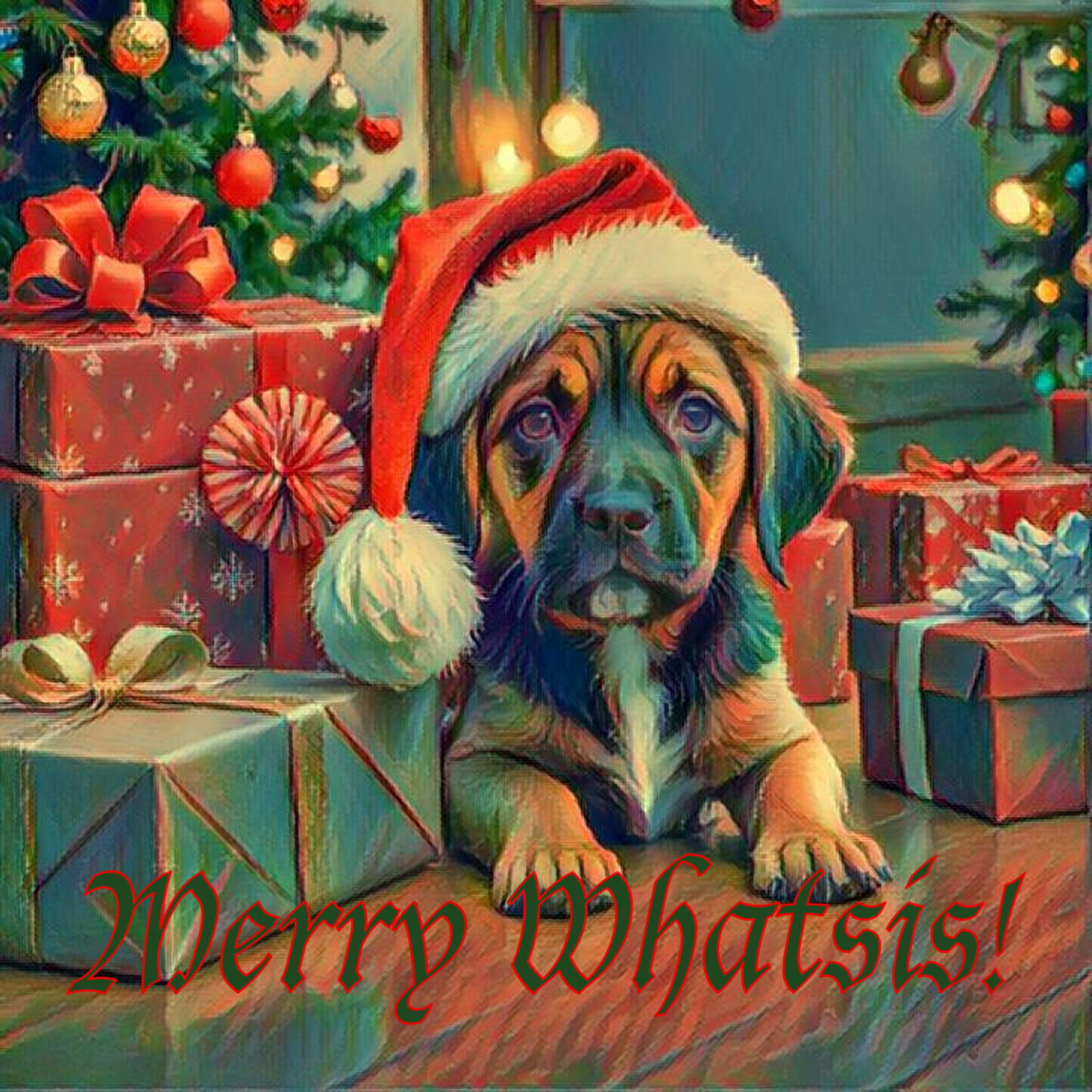 Album cover for "Merry Whatsis!"