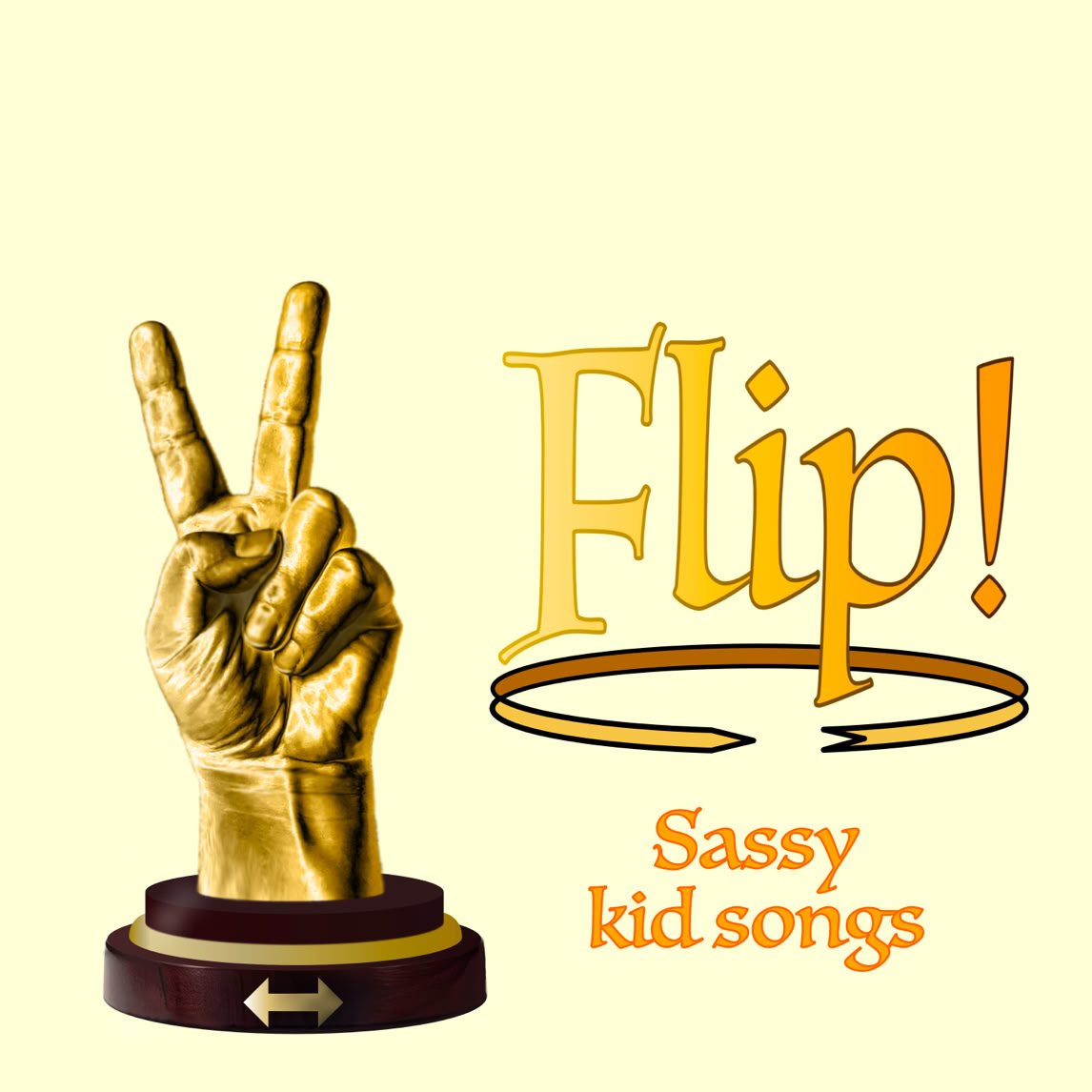 Album cover for "Flip! Sassy Kid Songs"