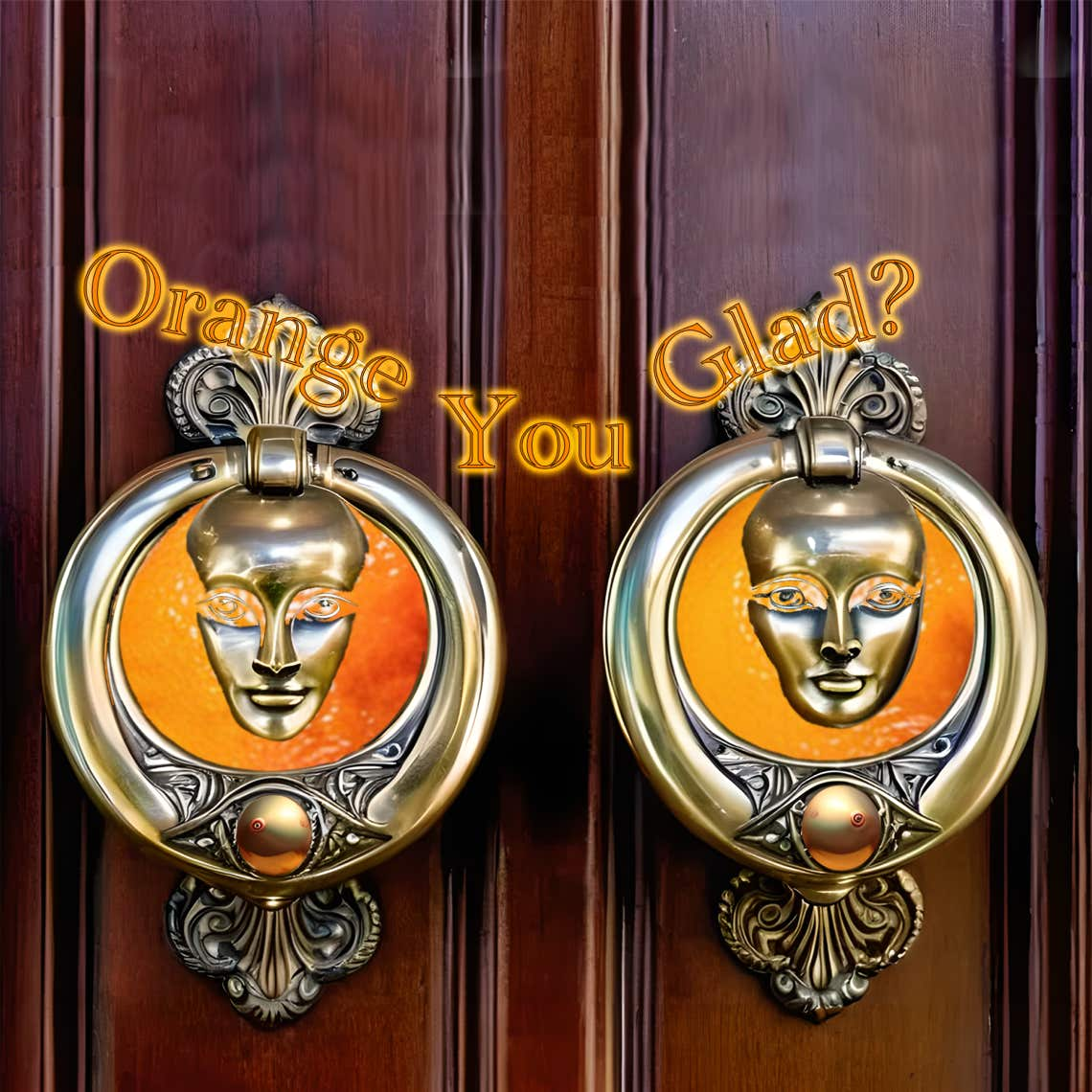 Album cover for "Orange You Glad?"