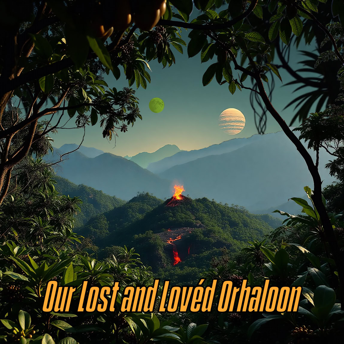Album cover for "Our Lost and Lovéd Orhaloon"