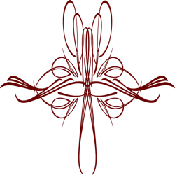 Our icon for graphics is the pinstriping pattern used in the books published by Clyr Ink Press.