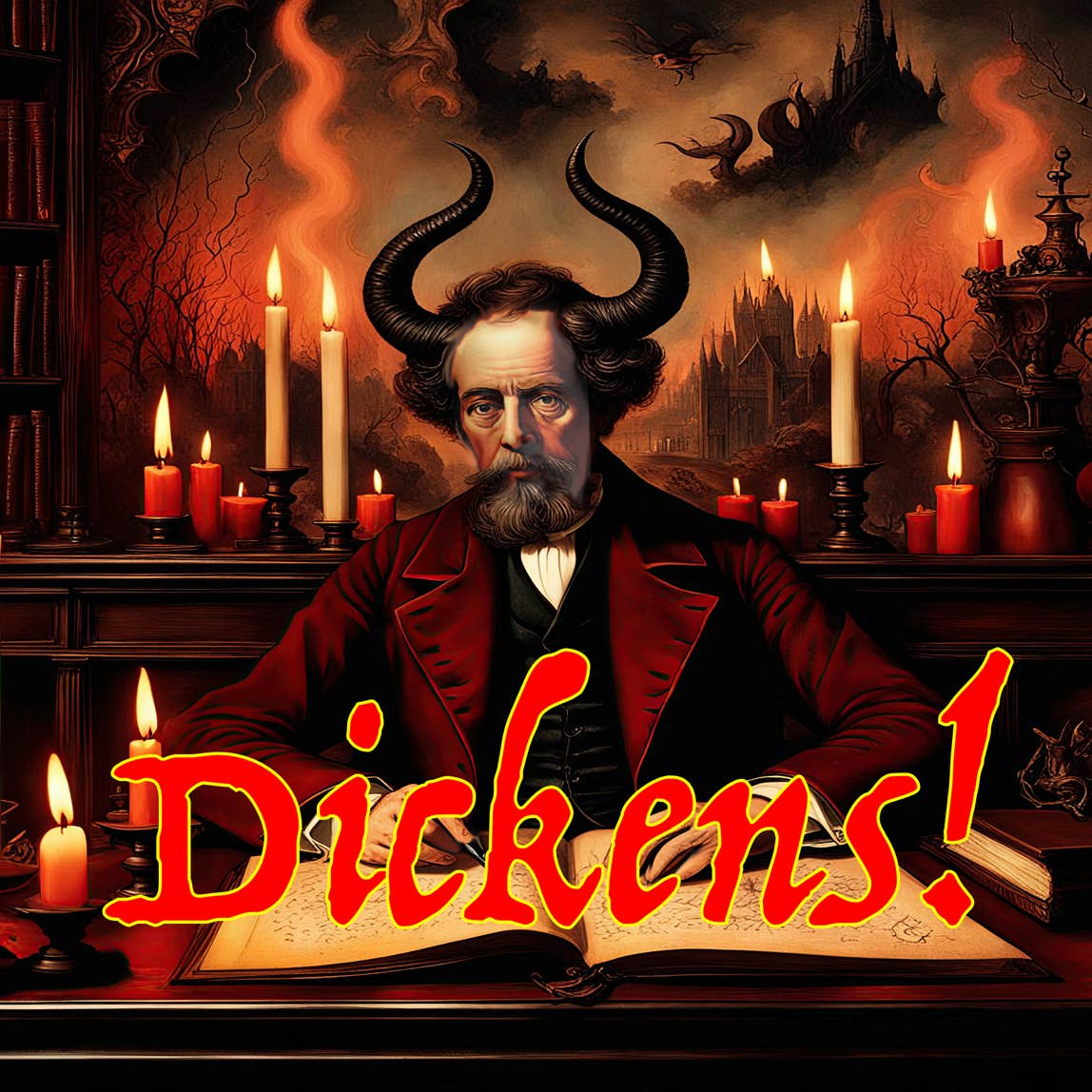 Album cover for "Dickens!"