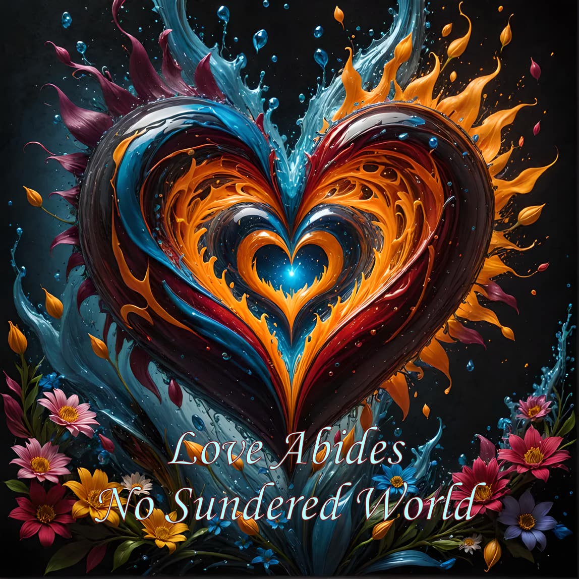 Album cover for "Love Abides No Sundered World"