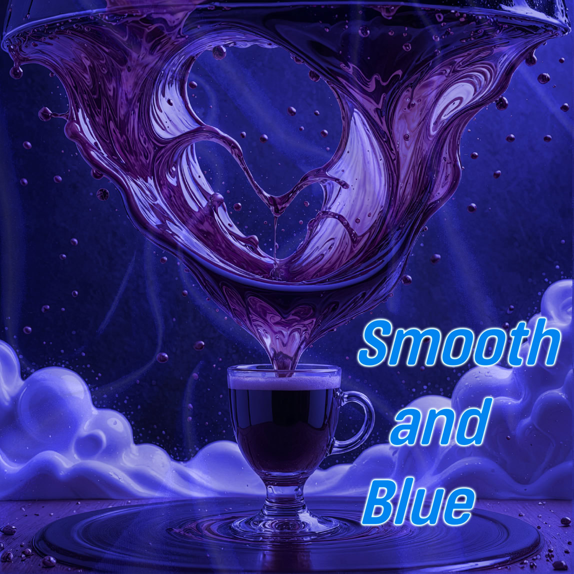 Album cover for "Smooth and Blue"